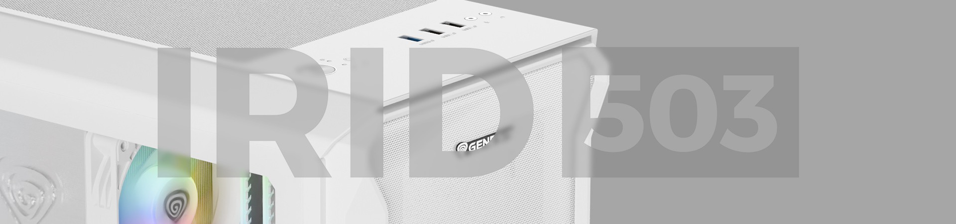 Kleine Größe, große Funktionalität. Das ist die GENESIS Irid 503 ARGB LITE!
