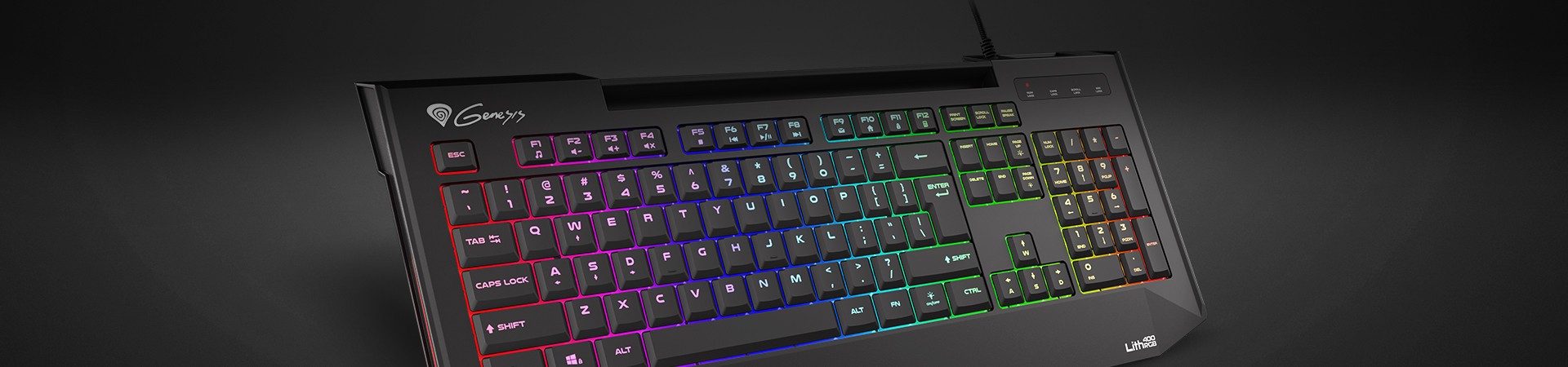 Genesis Lith 400 RGB mit Empfehlung von Video Blog Tech