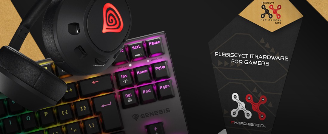 Stimme für Genesis Produkte in der ITHardware For Gamers 2023 Umfrage!