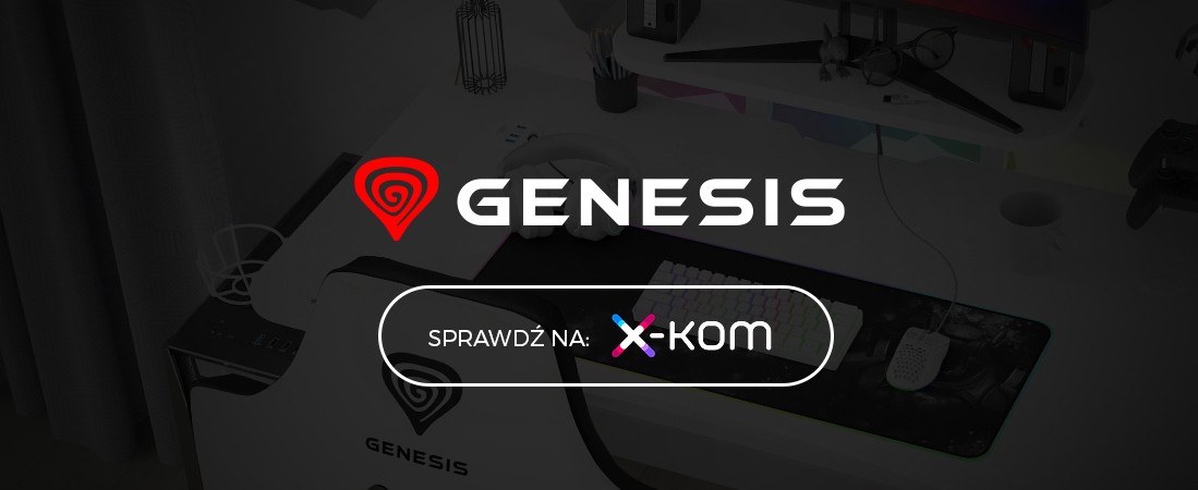 Genesis Produkte ab jetzt im X-kom Angebot!