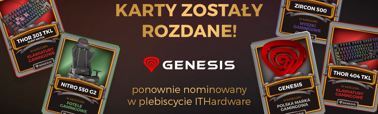 Stimme für GENESIS und gewinne Preise bei der ITHardware-Umfrage!