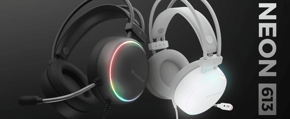 Kontrolliere das Gameplay mit dem brandneuen Genesis Neon 613 Headset!