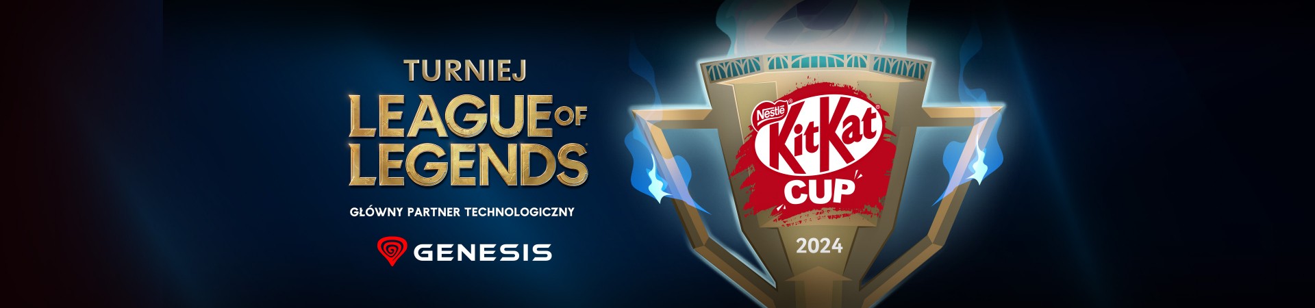 GENESIS ist der Technologiepartner der 2. Ausgabe des KitKat Cup Turniers in League of Legends!