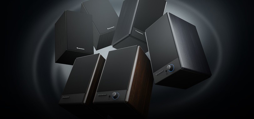 Kraftvoller Klang und volle Kontrolle. Entdecke die neuen GENESIS Arsen 502 BT- und 402 BT-Lautsprecher