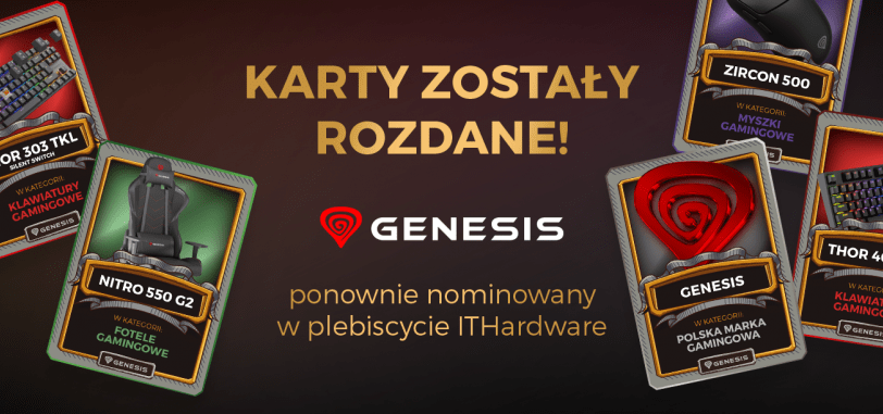 Stimme für GENESIS und gewinne Preise bei der ITHardware-Umfrage!