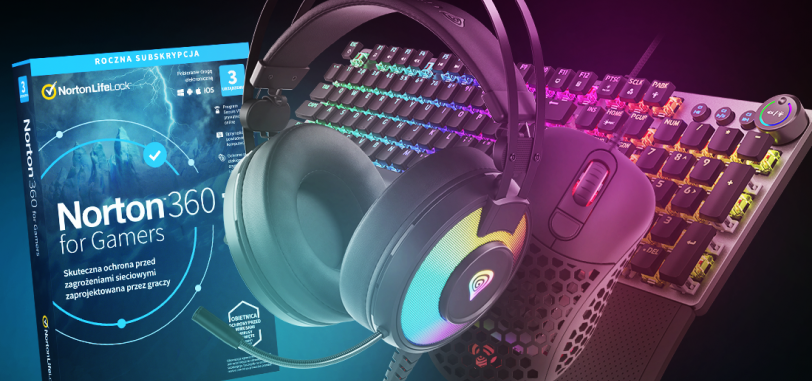 Kaufe Genesis Gaming-Ausrüstung und erhalte Norton 360 für Gamer für 1 €!