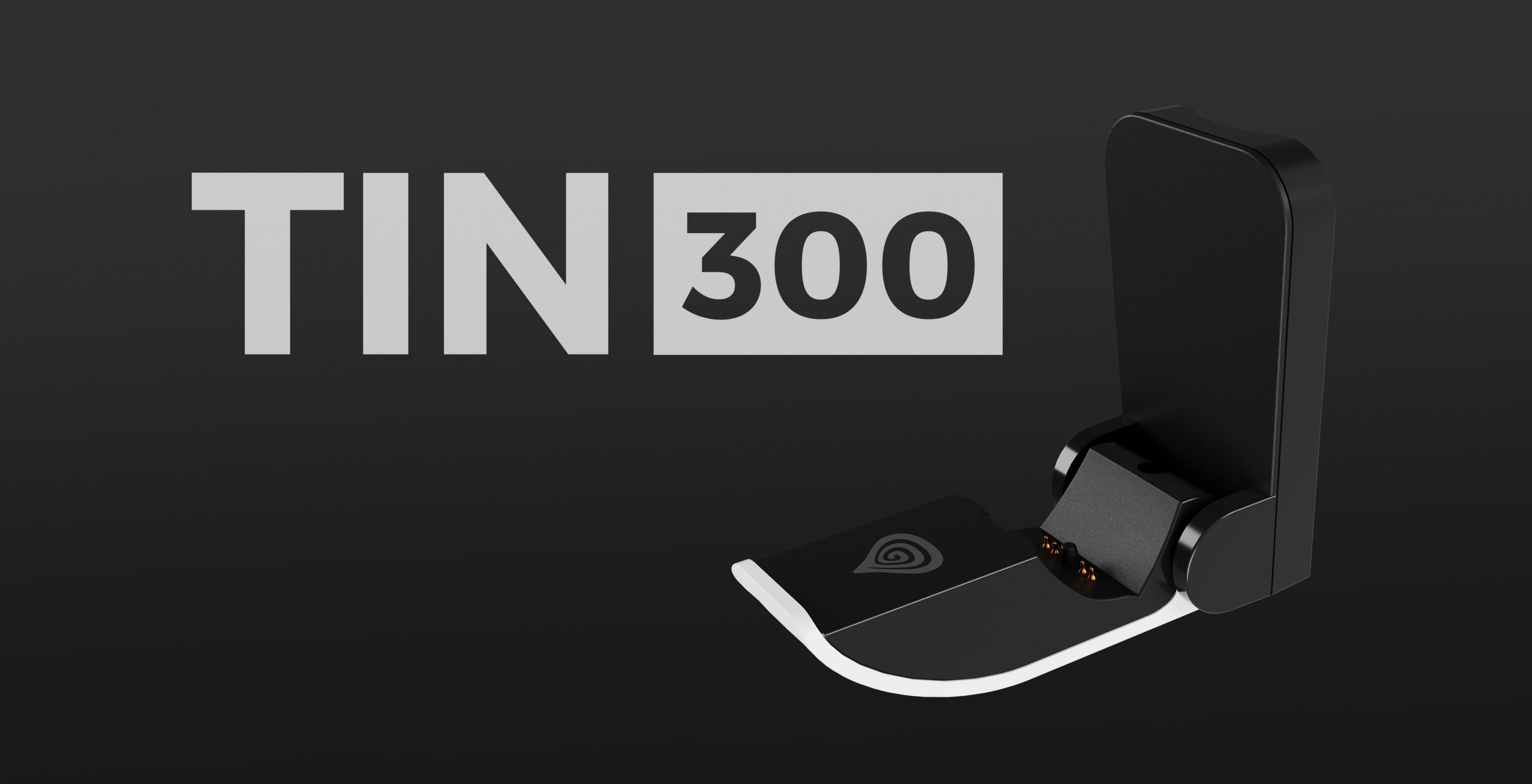 Ladestation für den Genesis TIN 300 Controller, kompatibel mit der PS5, im eleganten schwarzen Design