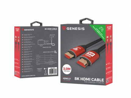 Genesis HDMI 8K KABEL KOMPATIBEL MIT XSX