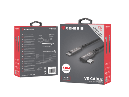 Genesis VR Kabel USB-C M/M 3M